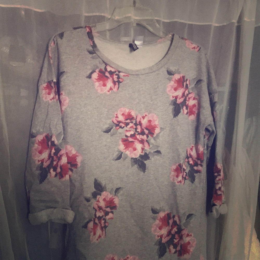 Floral Sweatshirt